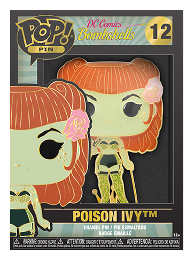 Funko Pop Vinyl: DC Bombshells #12 - Poison Ivy Enamel Pin