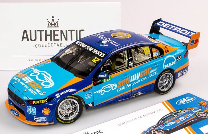 Ford FGX Falcon Supercar - 2016 Gold Coast 600 Fabian Coulthard & Luke Youlden 1/18 V8 Supercars