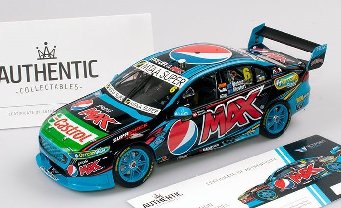 Ford FGX Falcon Supercar - 2015 Sandown 500 Runner-Up Chaz Mostert & Cam Waters 1/18 V8 Supercars