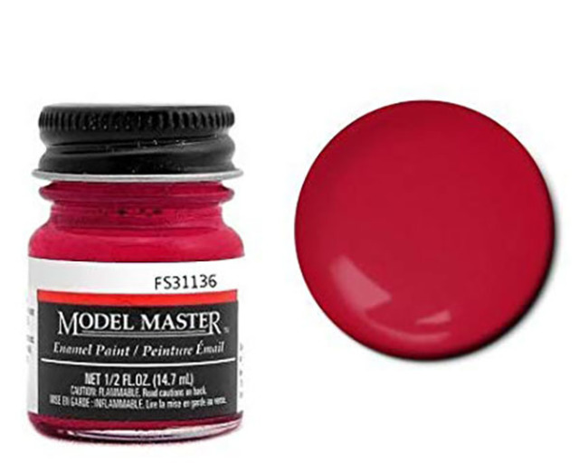 Testors Model Master Enamel: 1705 Insignia Red FS31136