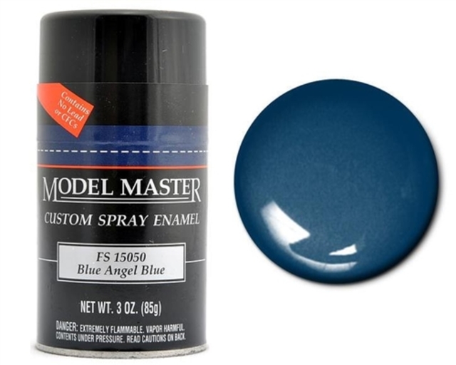 Testors Model Master Paint 1972 Blue Angel Blue Enamel Spray Can