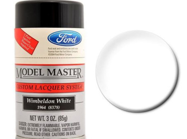 Testors Model Master Paint 28132 Wimbeldon White Spray Can