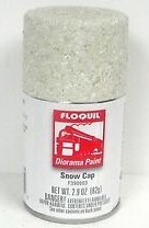 Testors Floquil Diorama Paint 390003 Snow Cap Spray Can