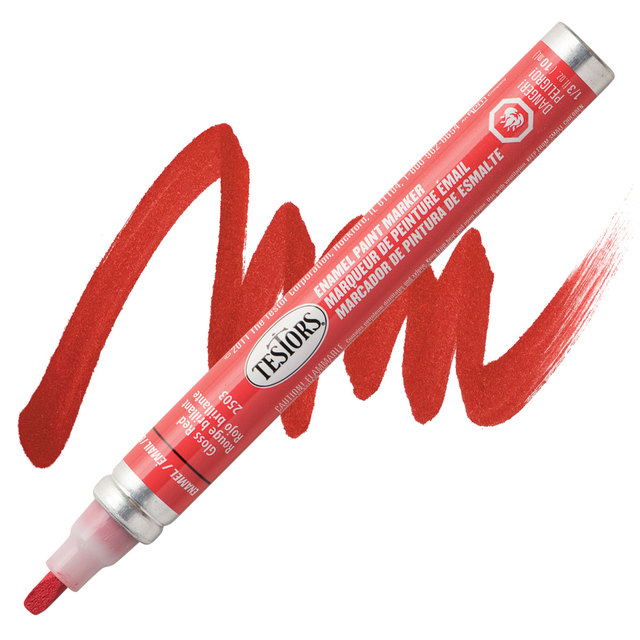 Testors Enamel Marker Pen Red 2503