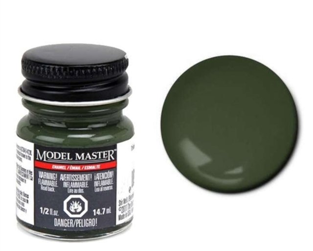 Testors Model Master Enamel: 2173 Tricolour Nato Green