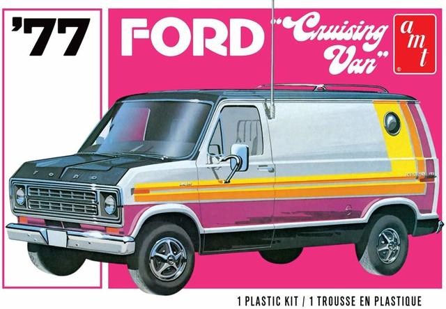 1977 Ford Cruising Van  AMT Kitset 1/25