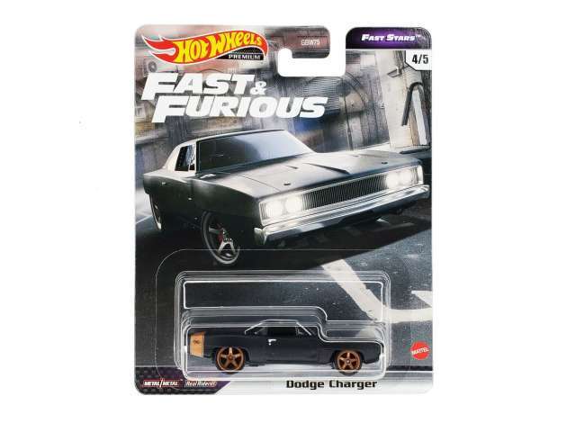 Hot Wheels Fast & Furious Dodge Charger Dusty Black