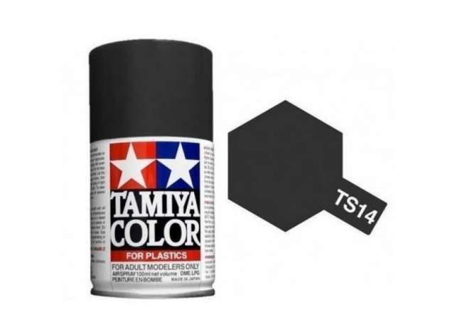 Tamiya TS-14 Colourspray Black Gloss