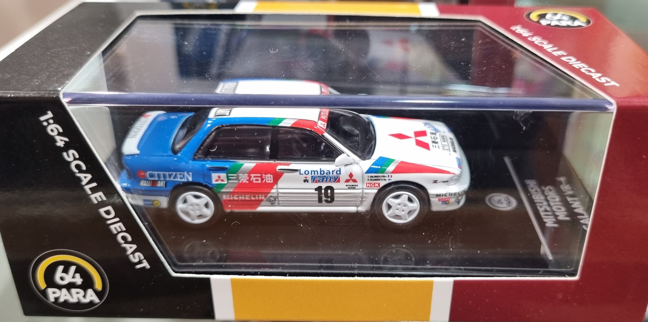 Mitsubishi Galant VR-4 1989 RAC Rally Winner Pentti Airikkala Para64 1/64