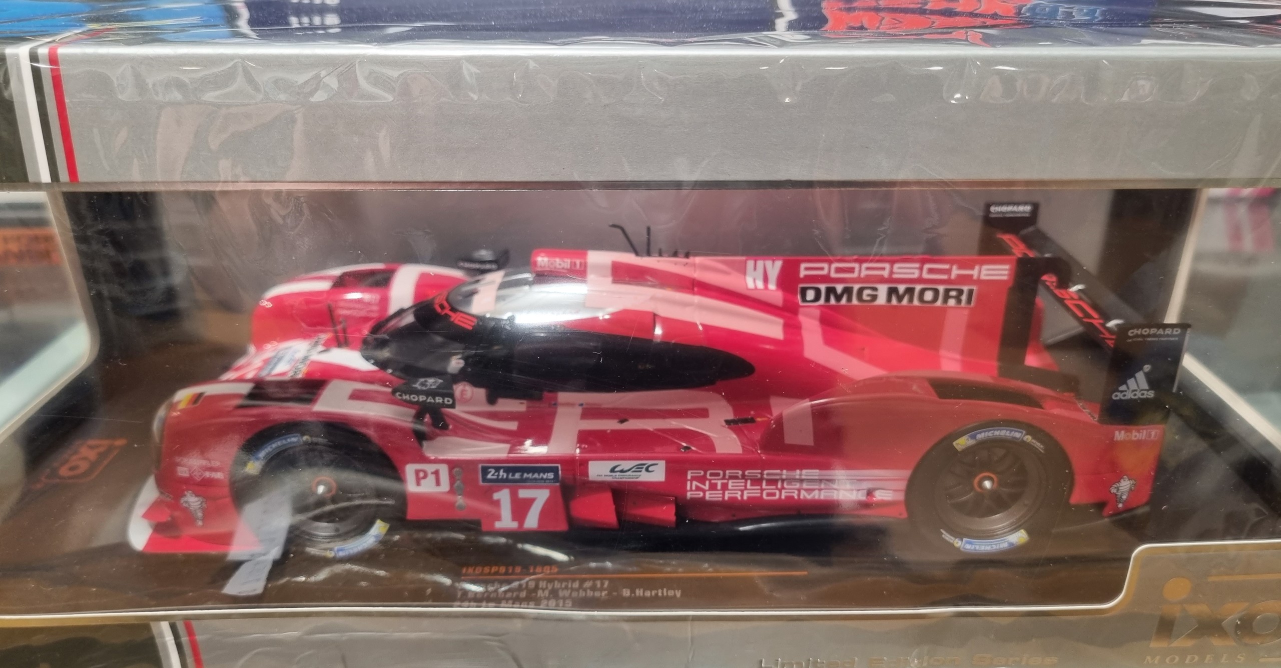 Porsche 919 Hybrid 2015 Le Mans Brendon Hartley Mark Webber
