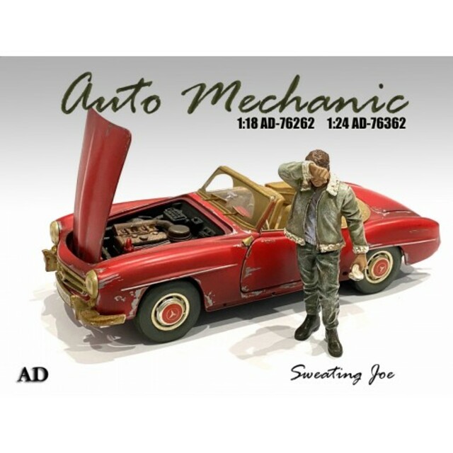 American Diorama 1/18 Mechanic Sweating Joe Figure