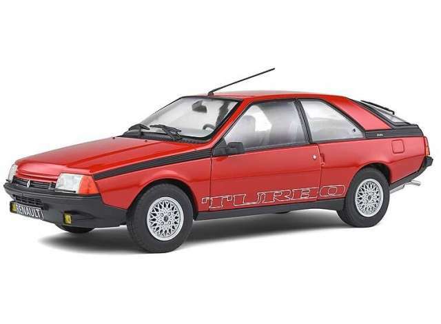 1980 Renault Fuego Turbo Red Roadcar 1/18 Solido