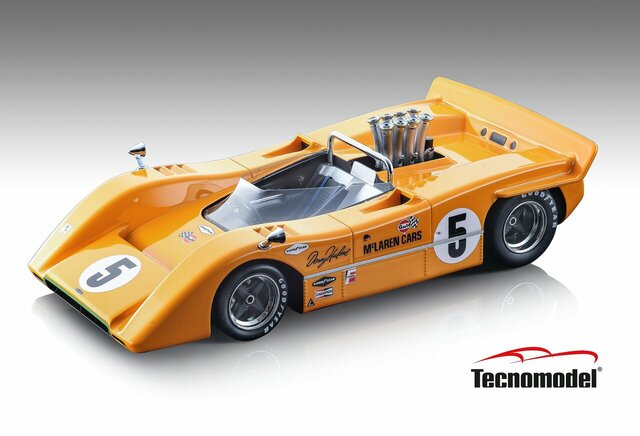 McLaren M8A Can-Am 1968 Road America Winner Denny Hulme 1/18 Tecnomodel