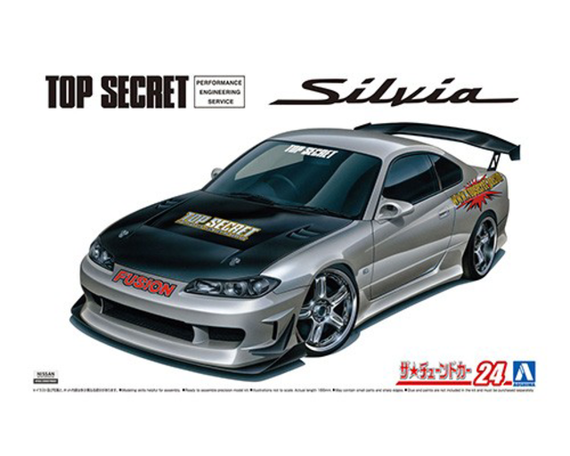 1999 Nissan Silvia S15 Top Secret Kitset Aoshima 1/24