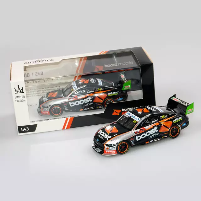 Ford Mustang 2021 Season Car James Courtney Boost Mobile 1/43 Authentic Collectables