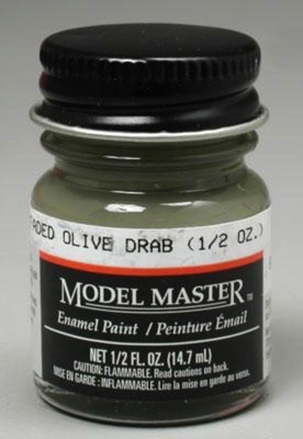 Testors Model Master Enamel 2051 Faded Olive Drab