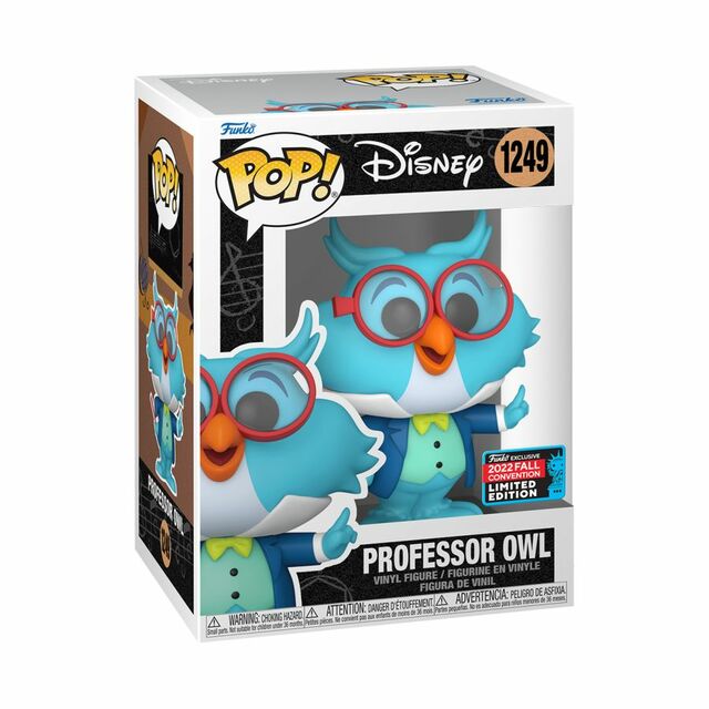 Funko Pop Vinyl Disney 1249 - Professor Owl NYCC 2022 US Exclusive Pop