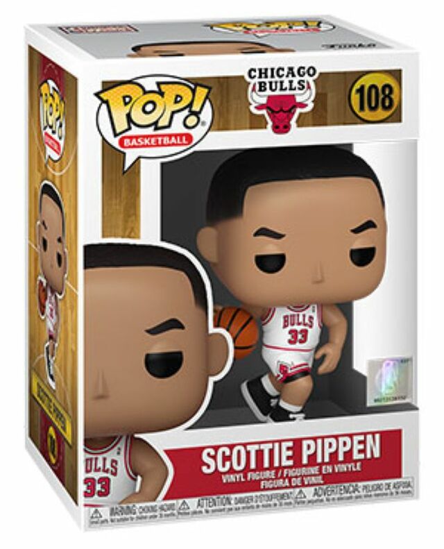 Funko Pop Vinyls: NBA #108 Bulls - Scottie Pippen