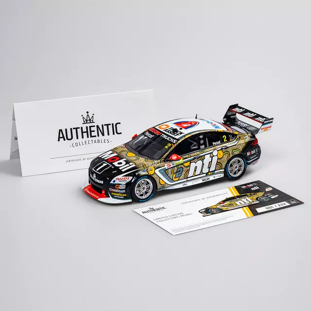 Holden ZB Commodore - 2022 Darwin Triple Crown Indigenous Round Nick Percat Mobil 1 NTI Racing 1/18 Authentic Collectables