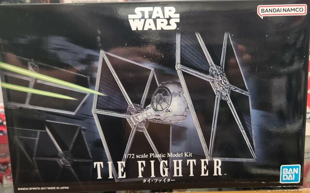 Star Wars Tie Fighter Kitset 1/72 Bandai