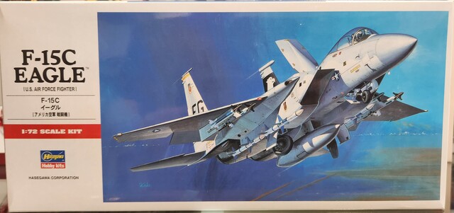F-15C Eagle Kitset 1/72 Hasegawa