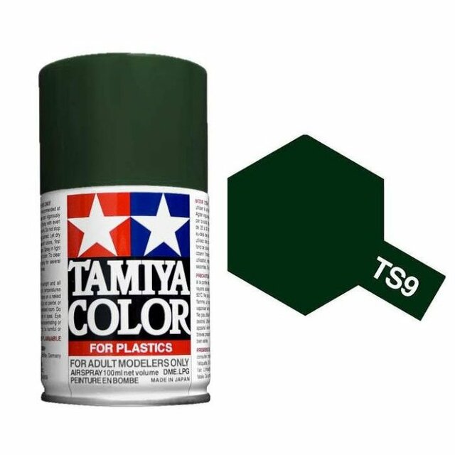 Tamiya TS-9 Colourspray British Green