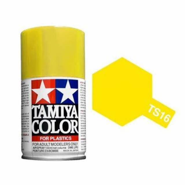 Tamiya TS-16 Colourspray Yellow