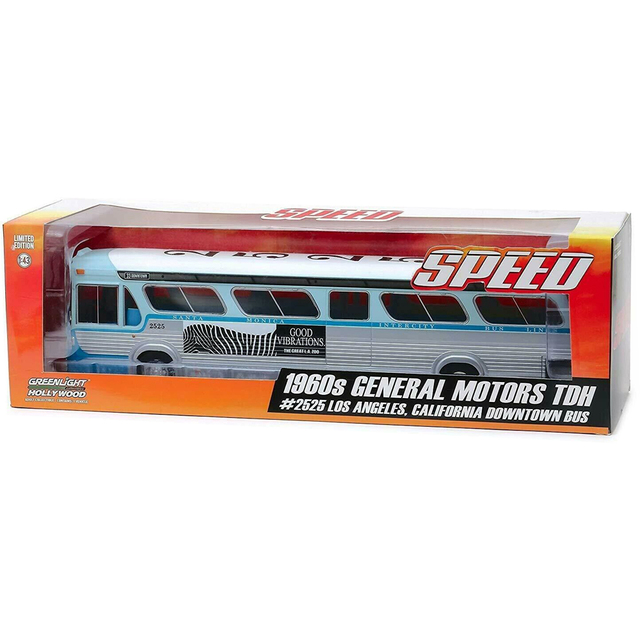 Greenlight Hollywood Speed 1960 GM General Motors Los Angeles Bus #2525 1:43
