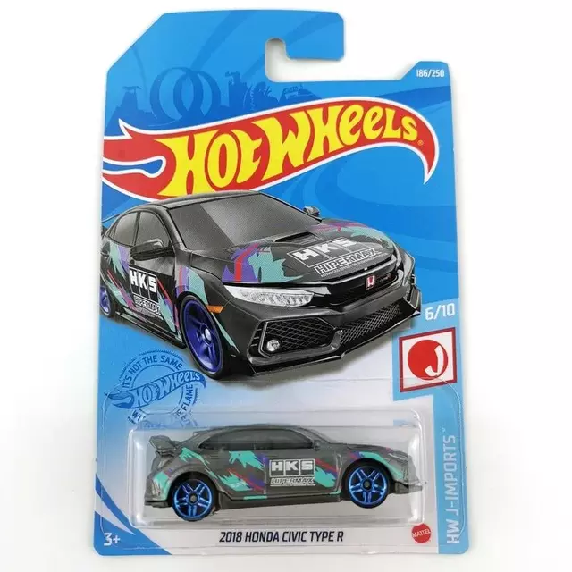 Hotwheels 2018 Honda Civic Type R - J-Imports 6/10