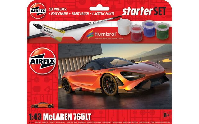 McLaren 765LT - Airfix Starter Kitset 1/43