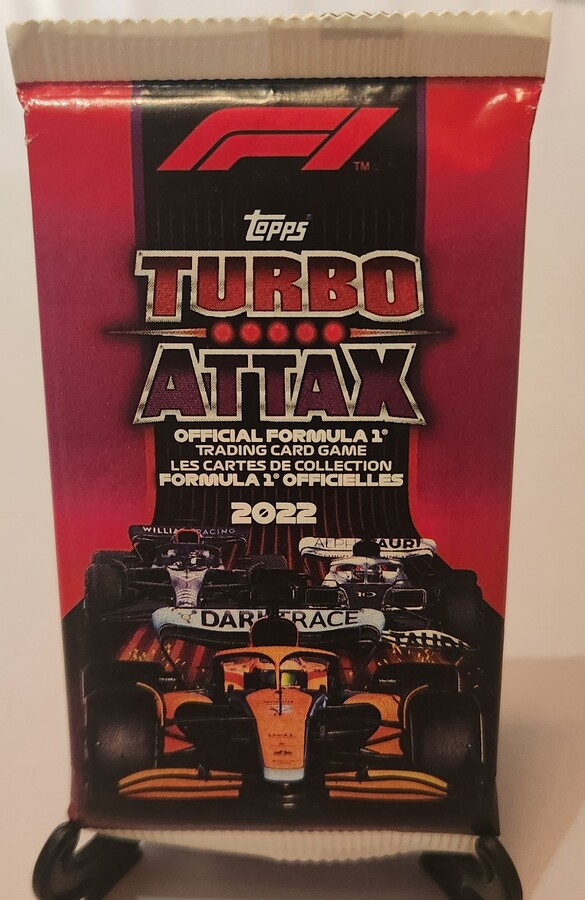 Topps 2022 Formula 1 F1 Turbo Attax Formula 1 10 Card Pack