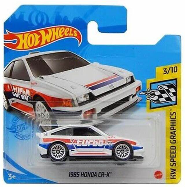 Hot Wheels HW Speed Graphics 1985 Honda CR-X (SC)