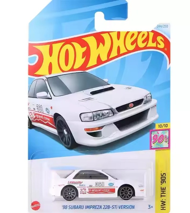 Hotwheels 1998 Subaru Impreza 22B STi-Version HW 90s 1/5