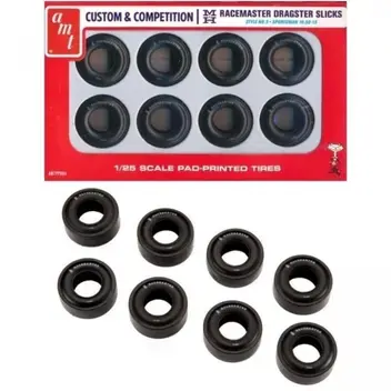 AMT Custom & Competition M&H Racemaster Dragster Slicks Style No. 3 Sportsman 10.50-15