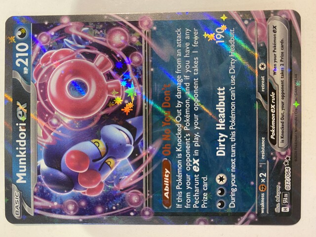 Pokémon TCG: Munkidori ex #37 Pokemon Shrouded Fable Card