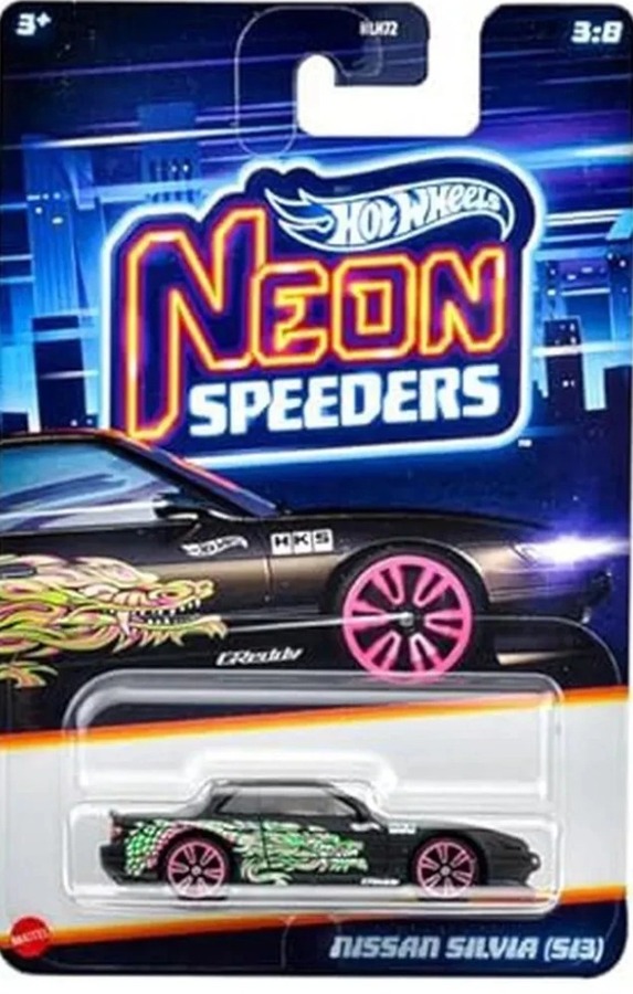 Hotwheels Neon Speeders Nissan Silvia (S13)