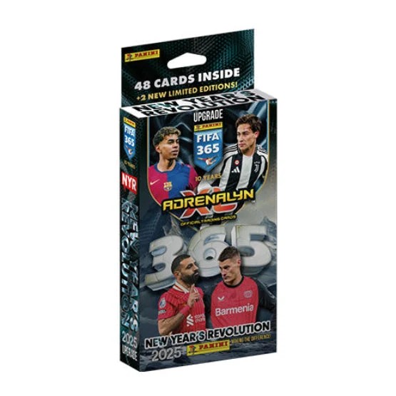 Panini FIFA 365 Adrenalyn XL 2025 New Year's Revolution Booster Set