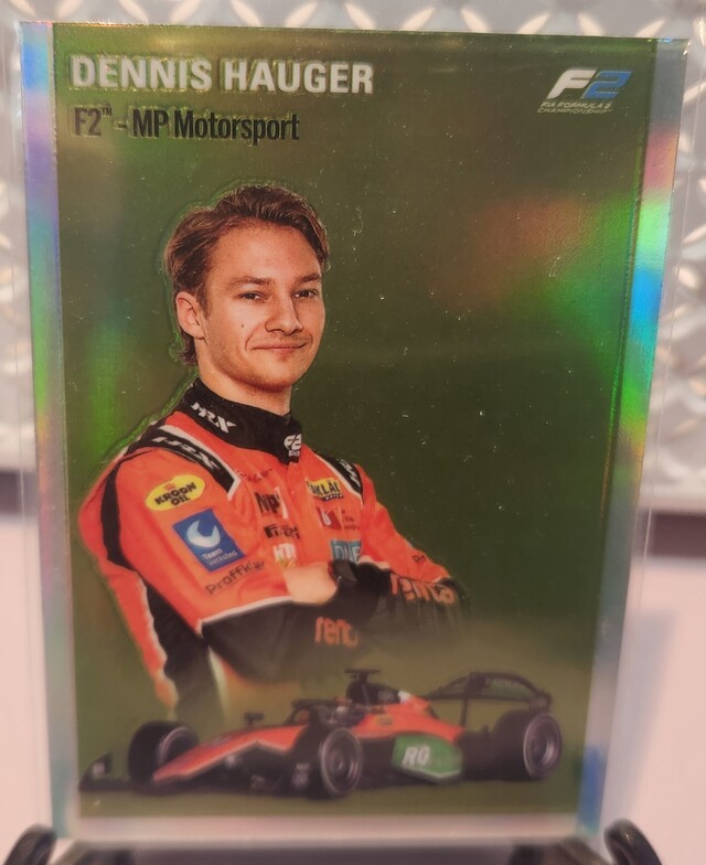 2024 Topps Chrome F1 Qualifying Lap Dennis Hauger #1954-24 - F2