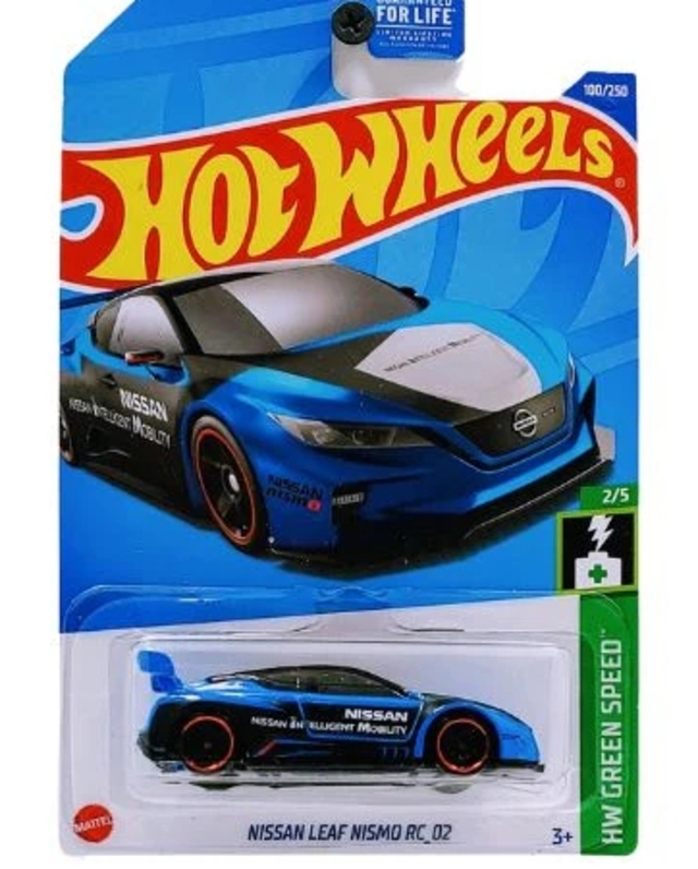 Hotwheels Nissan Leaf Nismo RC_02 Blue LC