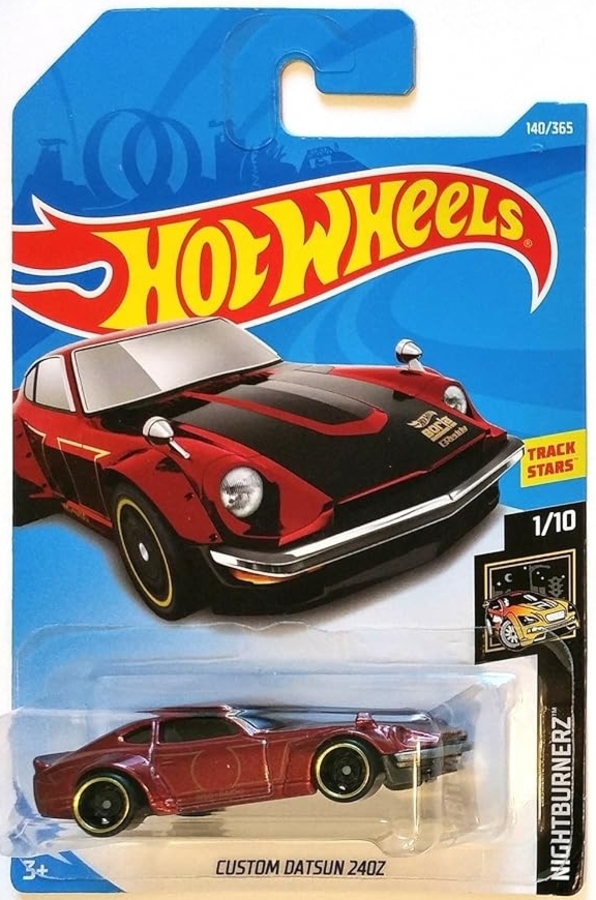 Hot Wheels Custom Datsun 240Z Red/Black LC