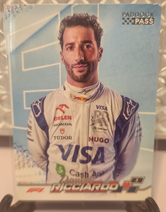 2024 Topps Paddock Pass F1 Daniel Ricciardo #68