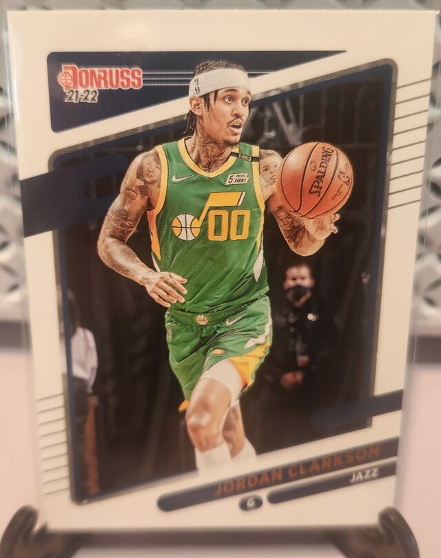 2021-22 Panini Donruss #128 Jordan Clarkson Utah Jazz