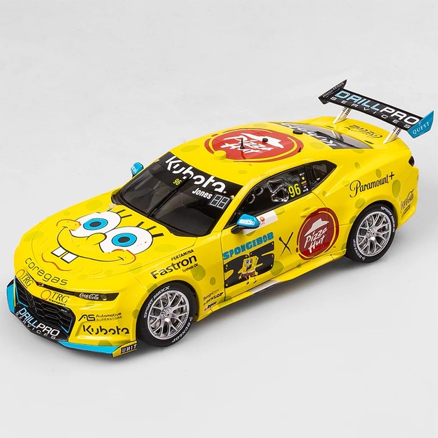 Chevrolet Camaro ZL1 2024 MSS Security Melbourne Supersprint (AGP) Macauley Jones - Brad Jones Racing Pizza Hut #96 Spongebob Squarepants 1/18