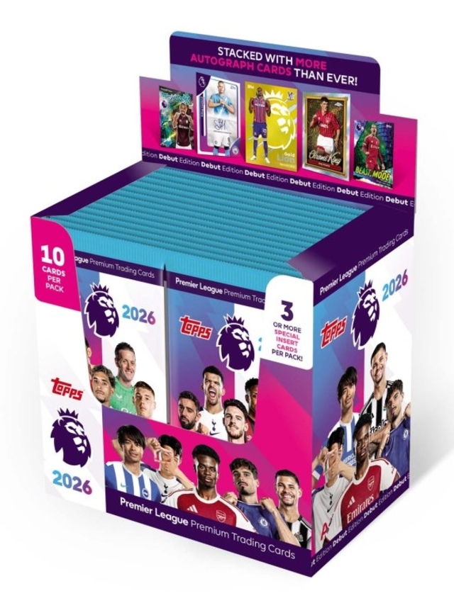 Topps Premier League 2026 - Trading Cards Packs