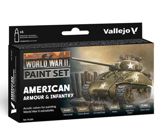 Vallejo WWII American Armour & Infantry