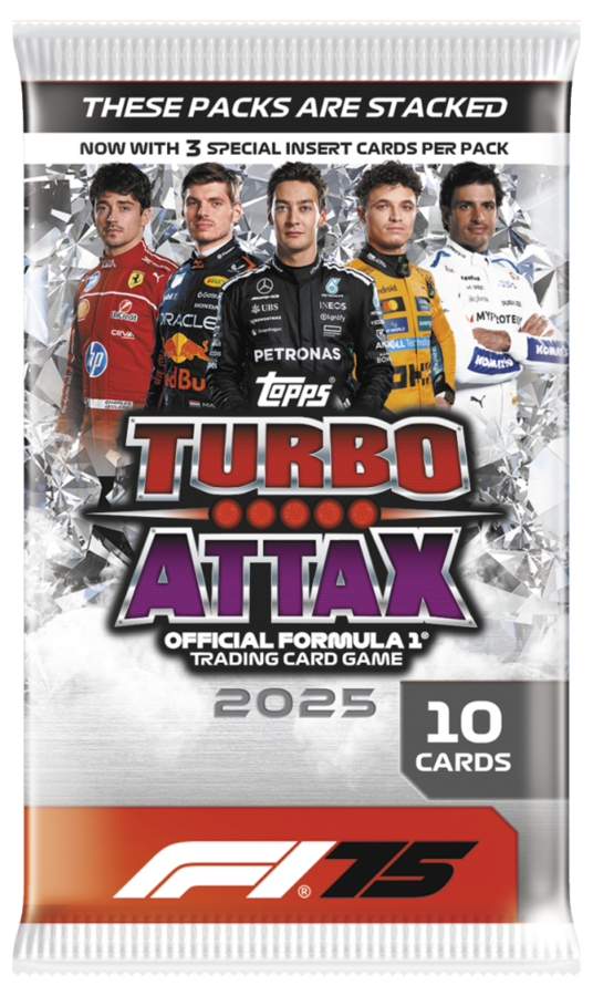 F1 Turbo Attax 2025 Pack Cards
