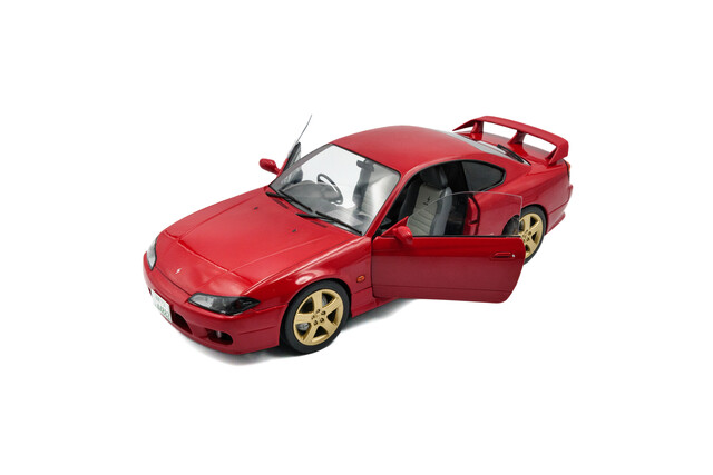 1999 Nissan Silvia S15 Spec R Aero Flame Red Roadcar Solido 1/18