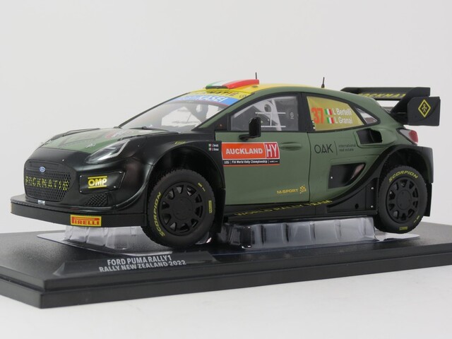 Ford Puma Rally1 Hybrid - 2022 Rally New Zealand - #7 Bertelli/Granai - Solido 1/18