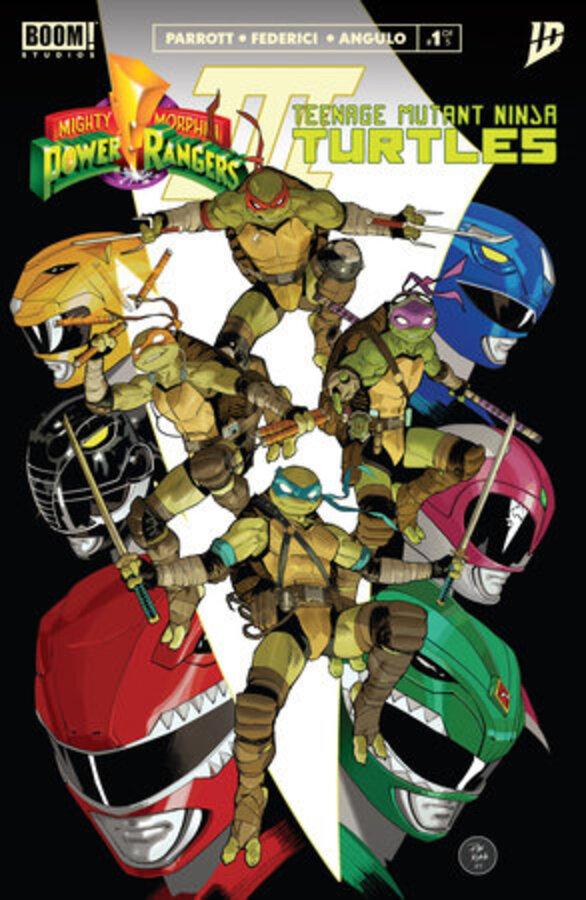 Mighty Morphin Power Rangers/ Teenage Mutant Ninja Turtles III #1 B Variant (Dressed, Mora) Comic