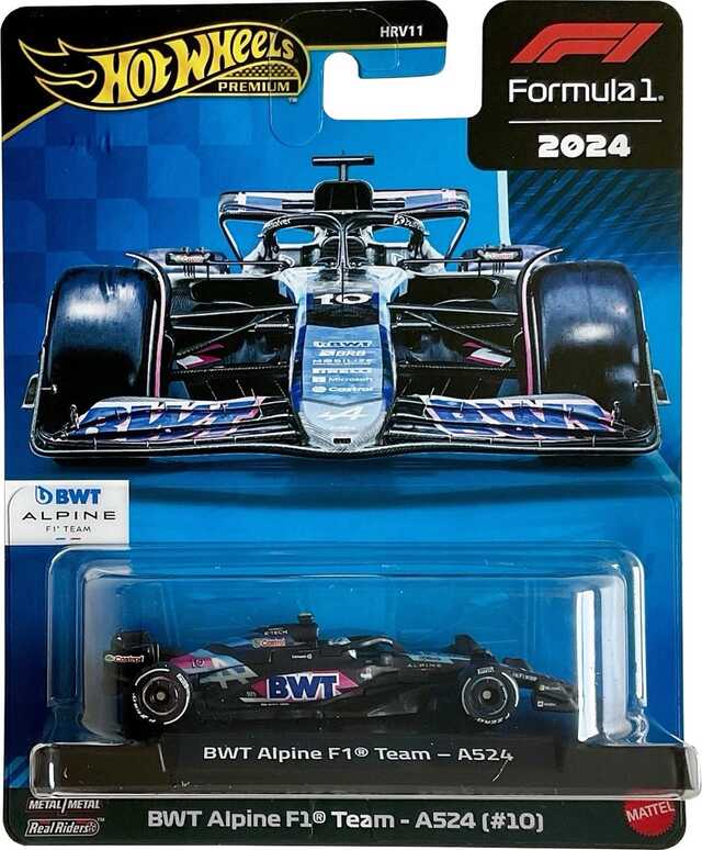 Hot Wheels Premium Formula 1 BWT Alpine F1 Team - A524 (#10)